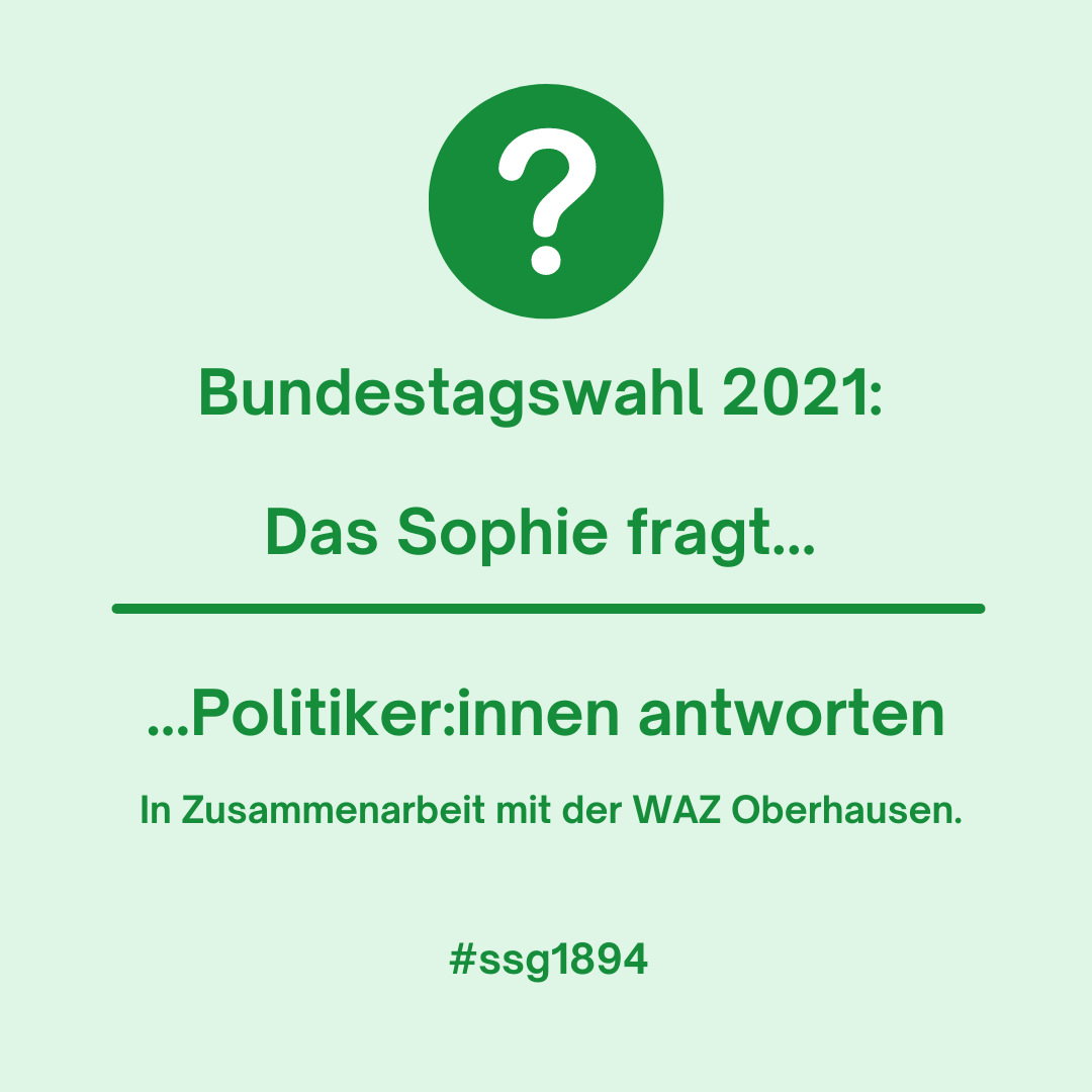 Sophie-Schüler:innen befragen Direktkandidat:innen
